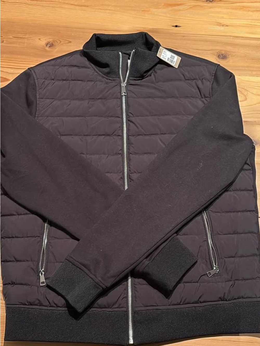 RW&CO. Men's Dark Charcoal/Black Jacket